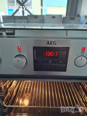 Фурна за вграждане с керамичен плот AEG COMPETENCE MAXI PYROLIS  74л. , снимка 4 - Печки, фурни - 56372628