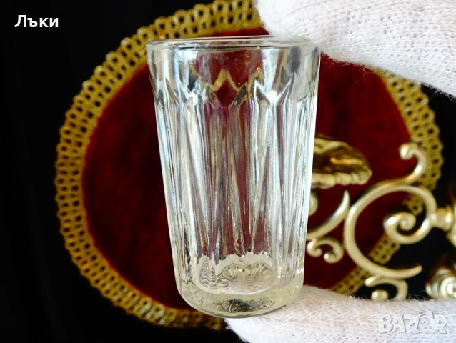 Посребрен свещник месинг и кристал. , снимка 3 - Антикварни и старинни предмети - 54281790