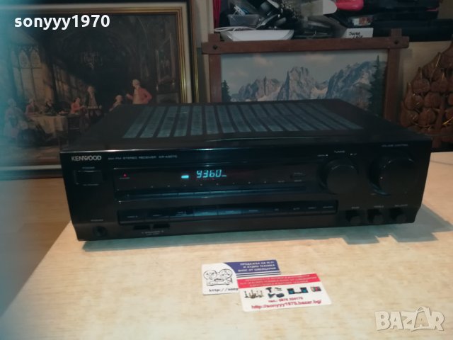 KENWOOD KR-A 3070 RECEIVER ВНОС GERMANY 0611201621, снимка 8 - Ресийвъри, усилватели, смесителни пултове - 30697736