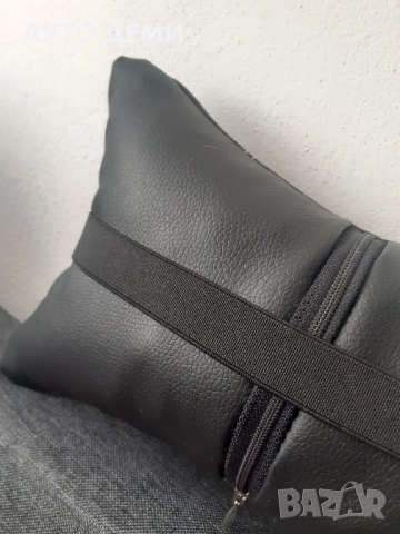 ТОП Цена за 2 броя -22лв изцяло кожени възглавнички с лого VRS за авто седалка , снимка 12 - Аксесоари и консумативи - 49673844