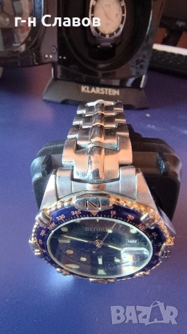 мъжки ръчен часовник BENRUS 100FT Water Resistance Mioyta Japan Movement, снимка 12 - Мъжки - 51759280