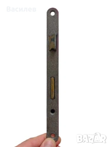 Брава за тоалетна / баня – езикова, заключване с палец, 70 мм, снимка 3 - Железария - 53052459