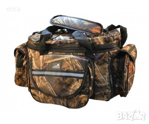 Чанта Carp Expert CXP Camou 25x50 см – практична риболовна чанта