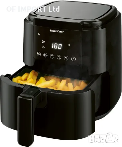 Дигитален Фритюрник на Горещ Въздух Air Fryer SILVERCREST SHFD 1400 C1