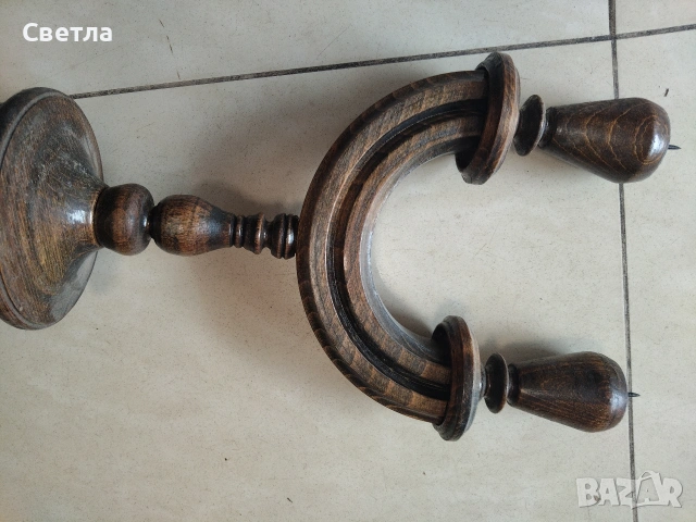 Свещник, снимка 2 - Антикварни и старинни предмети - 53242144