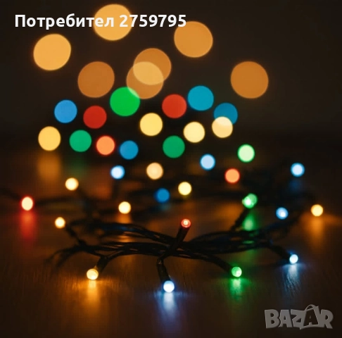 ТОП.LED гирлянд 8 м.- 100 лампички.