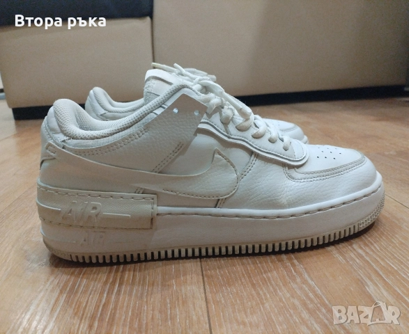 Оригинални унисекс маратонки Nike Air Force Shadow, снимка 10 - Маратонки - 52807421
