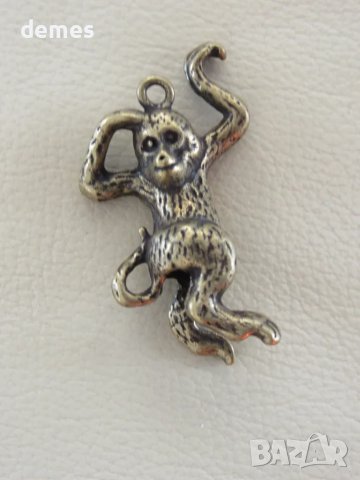 Будистки ключодържател от бронз-маймуна, Монголия