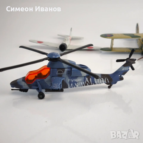 Метални модели на самолети и хеликоптер #6358, снимка 3 - Колекции - 53915703