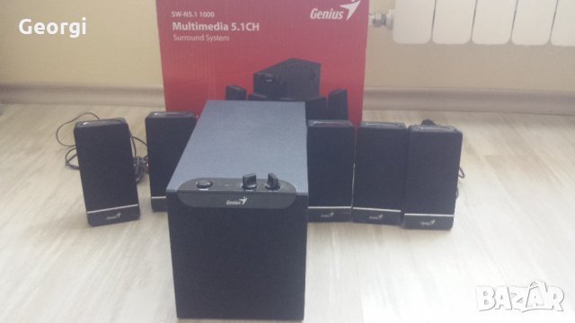 Genius sw-n5.1 1000 Мултимедийни Тонколони, снимка 1 - Тонколони - 30977199