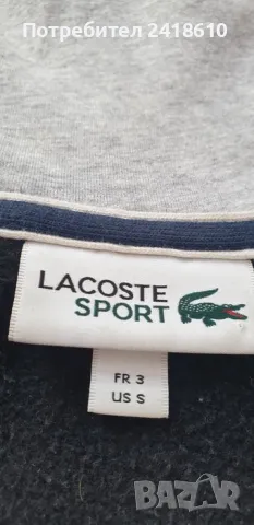 Lacoste Sport  Hoodie Mens Size 3 - S  ОРИГИНАЛ! Мъжка Качулка., снимка 12 - Суичъри - 49811410