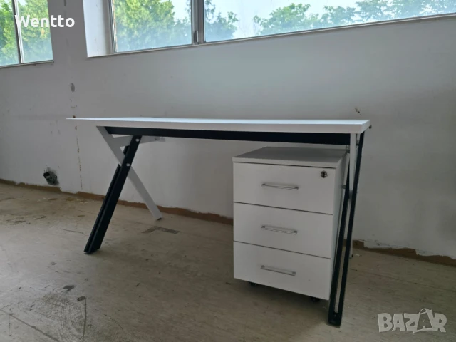 Бюро със шкаф за дома и офиса, снимка 5 - Бюра - 50485613