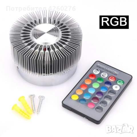 Вътрешна стенна декорация., снимка 6 - Лед осветление - 52079535