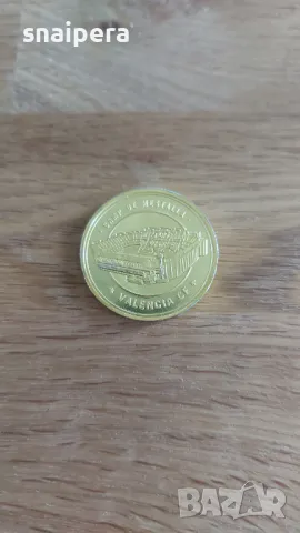 Сувенирна монета - Валенсия, снимка 2 - Нумизматика и бонистика - 47451068