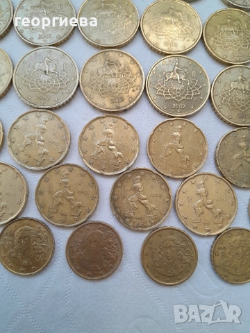 редки евро монети Италия 2002, снимка 5 - Нумизматика и бонистика - 54105457