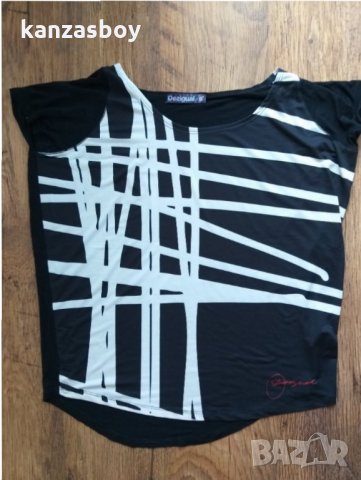 Desigual - страхотна дамска тениска, снимка 4 - Тениски - 34273837