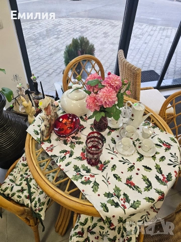 ратанов комплект, снимка 6 - Градински мебели, декорация  - 53206778