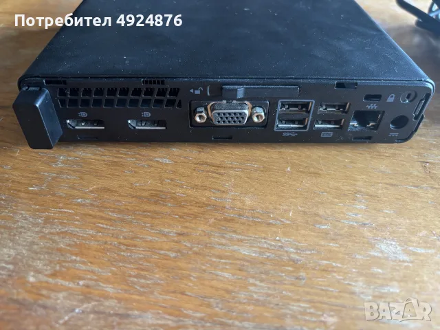 HP ProDesk 600 G3 Mini | Intel Core i5 | 8GB RAM | 256GB SSD | Лицензиран Windows 10 Pro, снимка 4 - Работни компютри - 55738893
