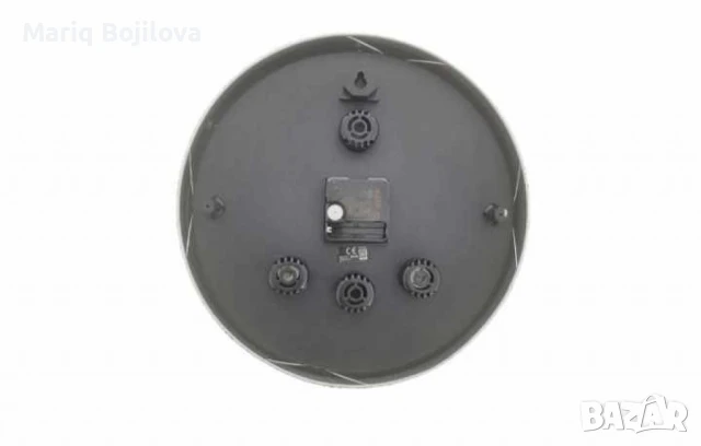 Стенен часовник - Washington, 30см. Кварц, черен, бял, снимка 6 - Стенни часовници - 47873463