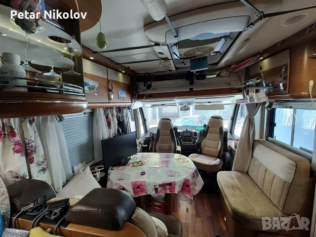 Кемпер HYMER B614 SL Lang 2009 - интегриран клас А, богато оборудван, снимка 7 - Каравани и кемпери - 56203980