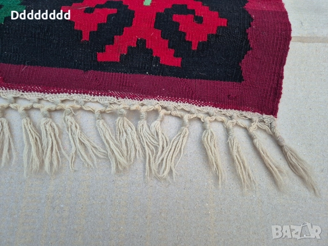Стар Пиротски килим, снимка 7 - Антикварни и старинни предмети - 51837137