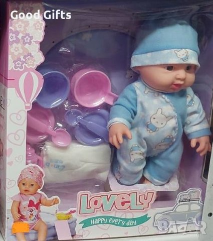 Кукла Бебе с аксесоари, снимка 1 - Кукли - 42887977