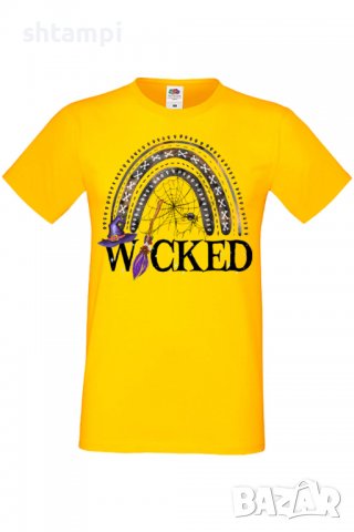 Мъжка тениска Wicked Witch,Halloween,Хелоуин,Празник,Забавление,Изненада,Обичаи,, снимка 9 - Тениски - 38137710