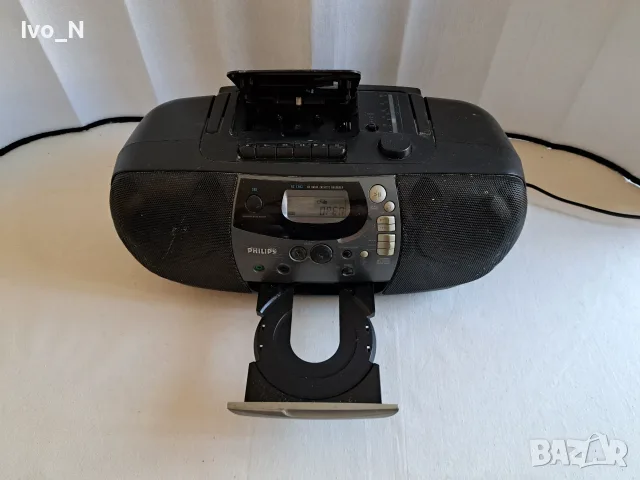 CD радиокасетофон Philips AZ 1302., снимка 3 - Радиокасетофони, транзистори - 56182430