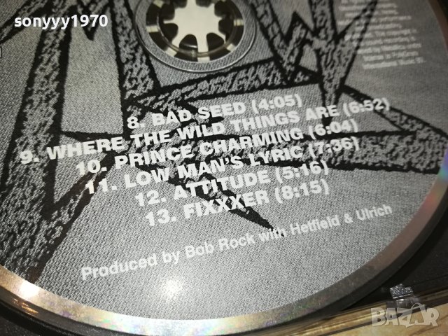 METALLICA RELOAD CD 0111231409NS, снимка 15 - CD дискове - 42808856