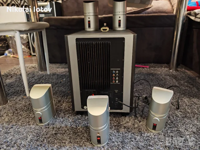 Microlab X5 ll аудио система 5.1, снимка 4 - Аудиосистеми - 56545985