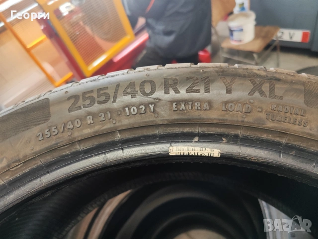 2бр.летни гуми 255/40/21 Continental, снимка 4 - Гуми и джанти - 54163762