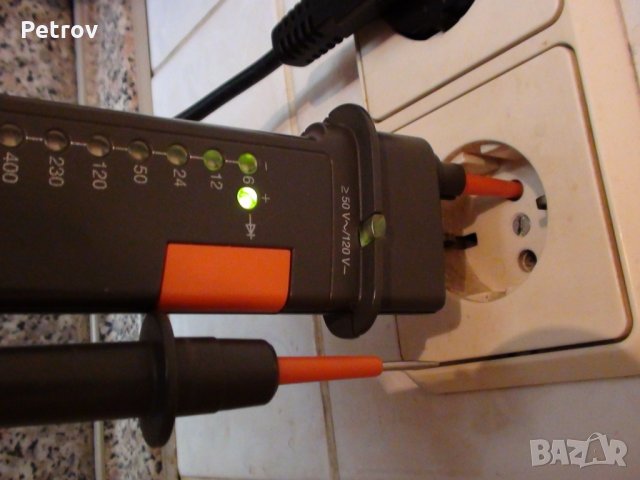 STEINEL Master Check 3.2 - Немски Уред за измерване на напрежение 6-400 V, "верига", ЧИСТО НОВ !!!DE, снимка 12 - Клещи - 30121473