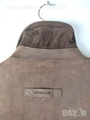 McGregor leather coat 56, снимка 5 - Палта - 38103984