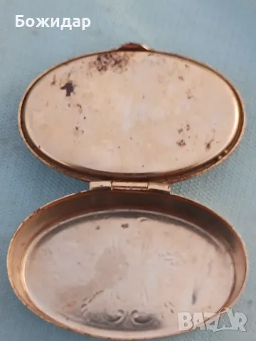 Кутийка за бижута. С оникс., снимка 2 - Антикварни и старинни предмети - 48425123