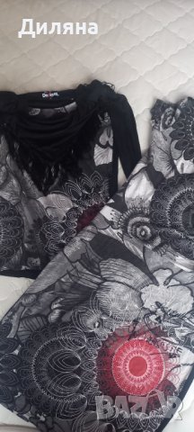 Рокля и блуза desigual M