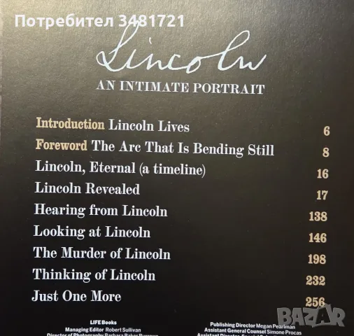 Линкълн - голяма илюстрирана биография / Lincoln. An Intimate Portrait, снимка 3 - Биографии, мемоари и спомени - 55822711