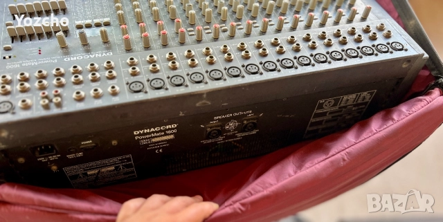 Продавам миксер Dynacord Powermate 1600-1, снимка 2 - Ресийвъри, усилватели, смесителни пултове - 51632652