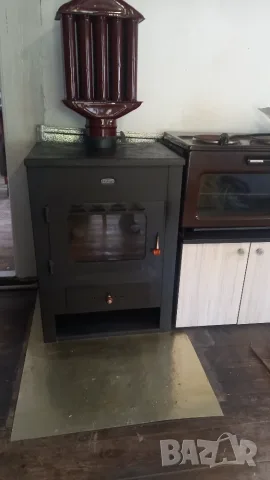 Камина PRiTi 12kw без водна риза, снимка 2 - Печки, фурни - 56138343