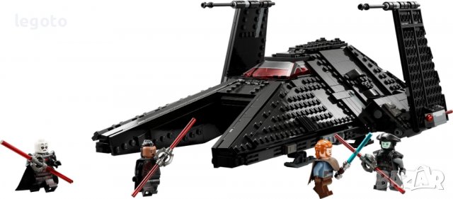 НОВО ЛЕГО 75336 Изследователка транспортна совалка  LEGO 75336   STAR WARS Inquisitor Transport Scy, снимка 2 - Конструктори - 38905134