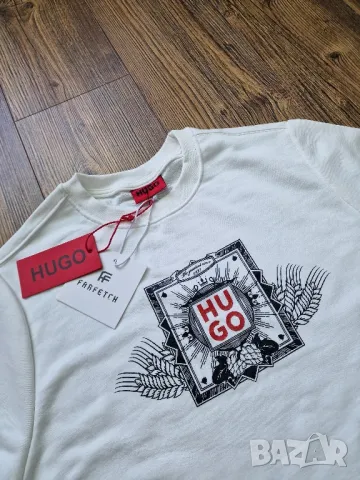 Страхотна мъжка блуза суитчър HUGO BOSS размер S,M,L,XL 2XL, снимка 5 - Суичъри - 47318025