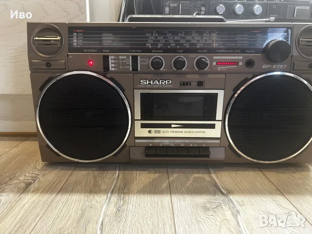 Sharp GF-5757 Радиокасетофон Боомбокс , снимка 4 - Радиокасетофони, транзистори - 55806089