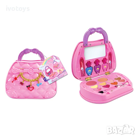 Детски комплект за красота в чантичка - 5604, снимка 1