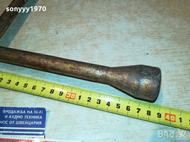 КЛЮЧ ЗА ГУМИ-КРЪСТАЧКА 17-19-21-22мм-ГЕРМАНИЯ 1012211208, снимка 5 - Аксесоари и консумативи - 35093210