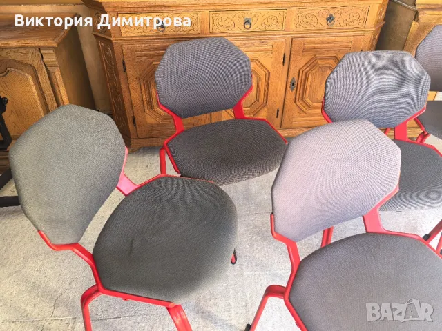Столове Fröscher - комплект от 6 броя, снимка 4 - Столове - 49611031
