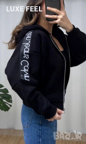 Ватирани Суичъри ⚜️ Calvin Klein , снимка 3 - Суичъри - 52954623