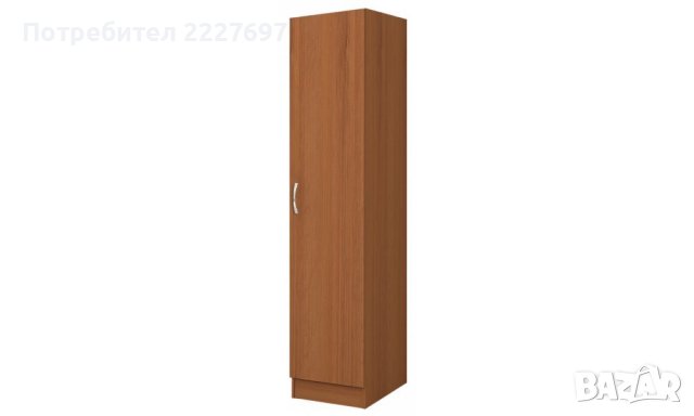 Гардероб ”Аполо 7”- еднокрилен, снимка 4 - Гардероби - 36702634