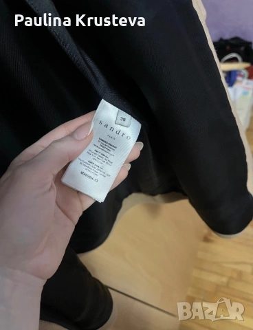 Зимно палто Sandro Paris, снимка 4 - Палта, манта - 54331008