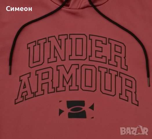 Under Armour UA Hoodie оригинално горнище L спортен суичър горница, снимка 4 - Спортни дрехи, екипи - 42419467