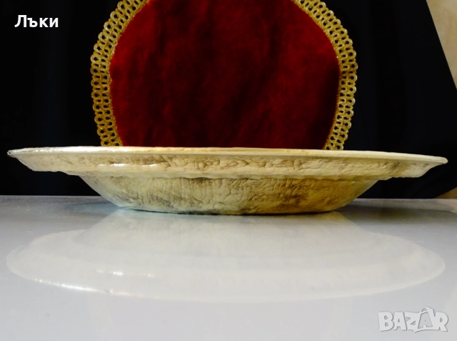 Бронзова фруктиера,съд Collini Austria, 30 см., 1.4 кг. , снимка 2 - Антикварни и старинни предмети - 52122936