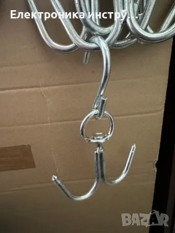 Неръждаема касапска кука Н8, Н10, снимка 3 - Други машини и части - 47895821